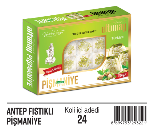 220 Gr Fıstıklı Pişmaniye